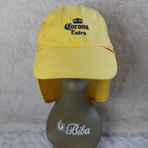 Corona Extra Yellow Adjustable Sun Cap